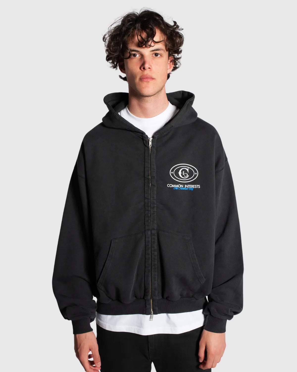 HARBOUR CITY ZIP HOODIE