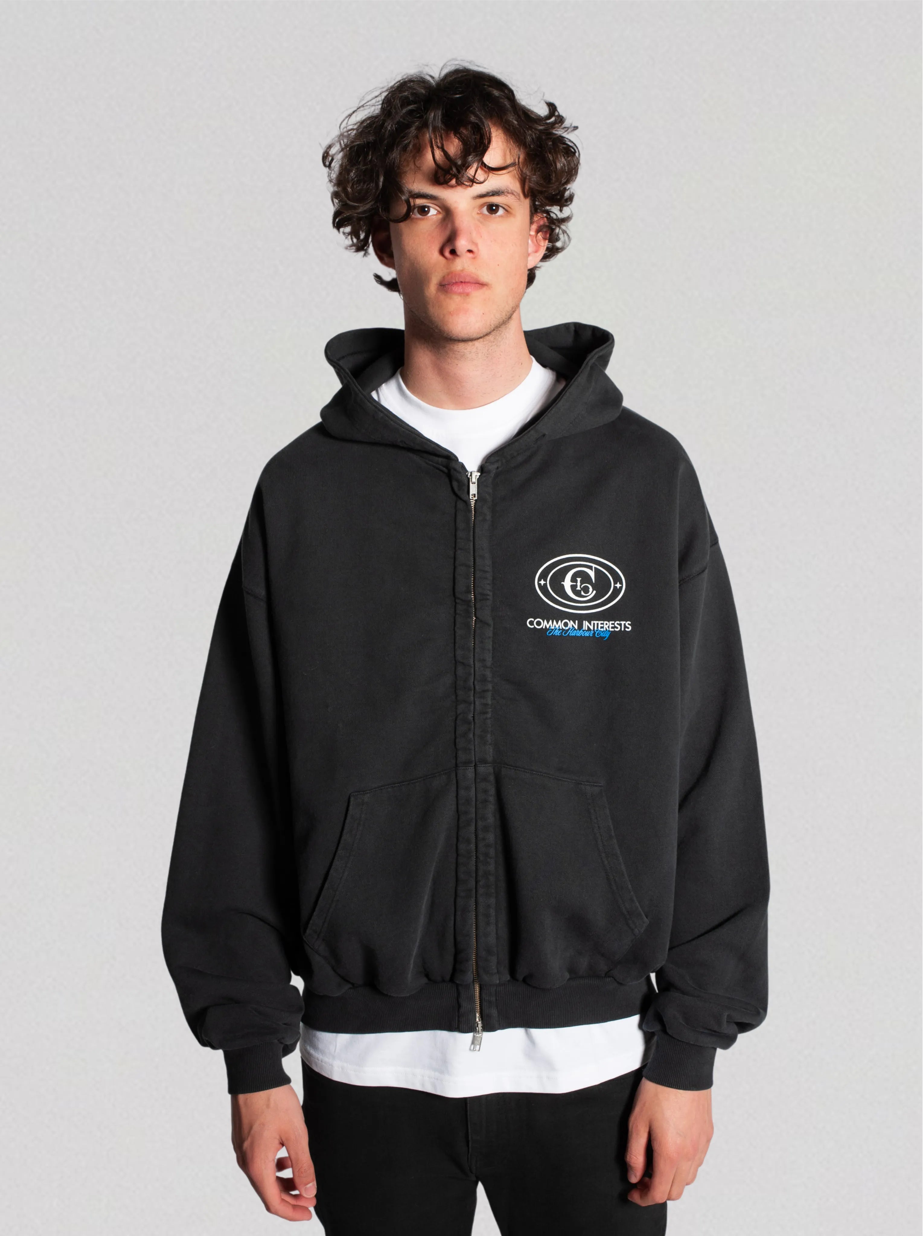 HARBOUR CITY ZIP HOODIE