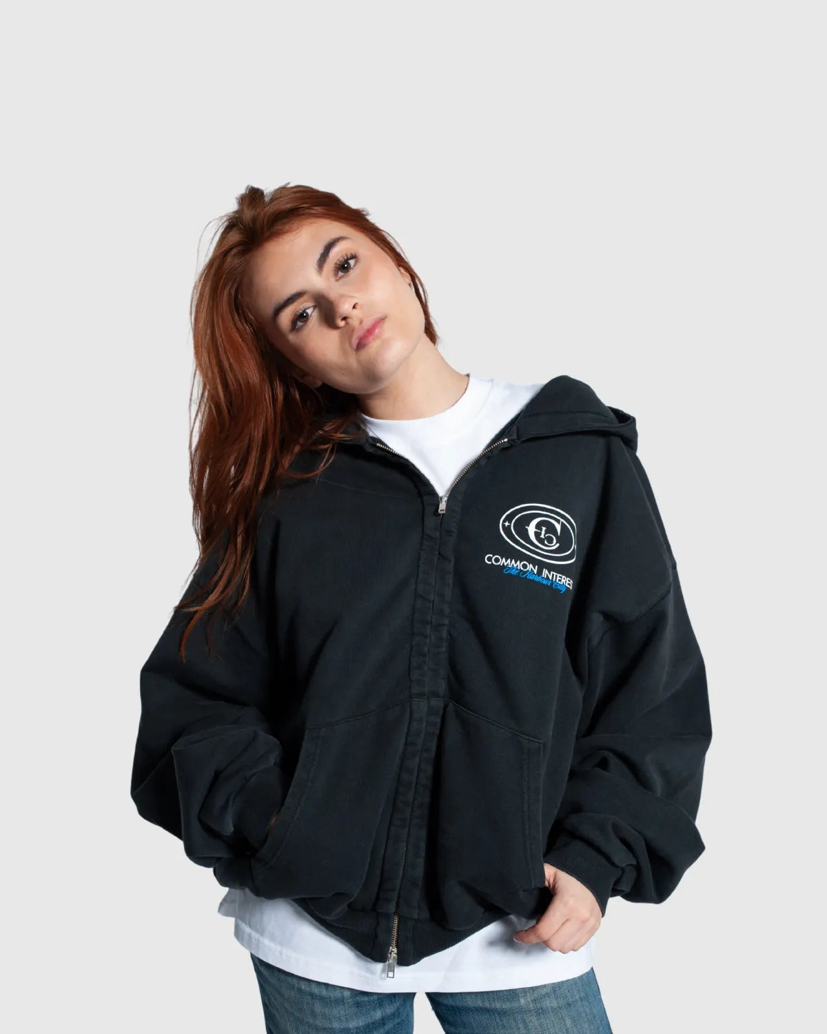 HARBOUR CITY ZIP HOODIE