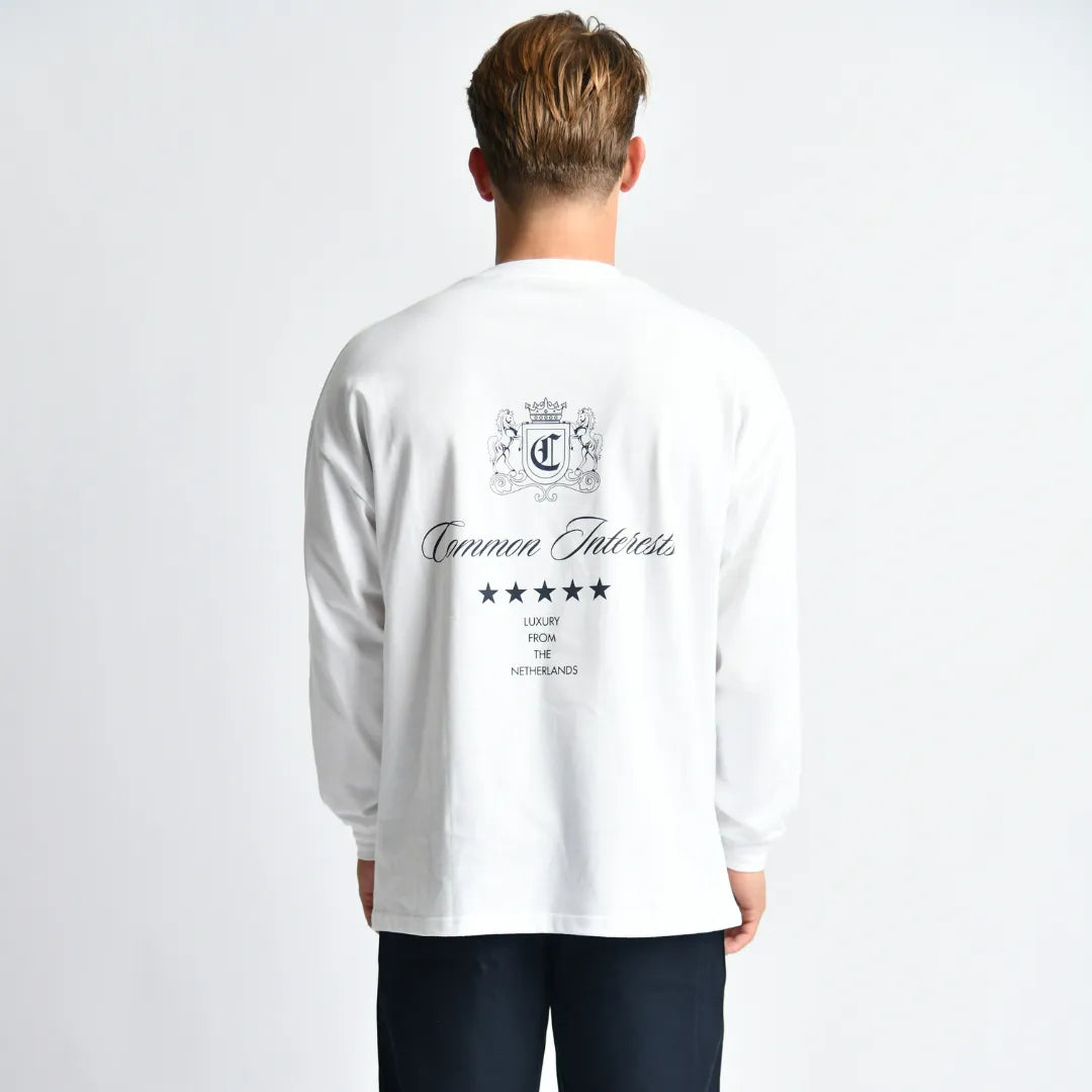 Long Sleeve White T-Shirt